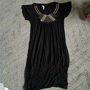 Black studes dress xs
